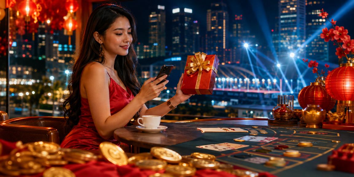 Suasana permainan baccarat di Petaling Jaya dengan gaya hiburan Malaysia tempatan